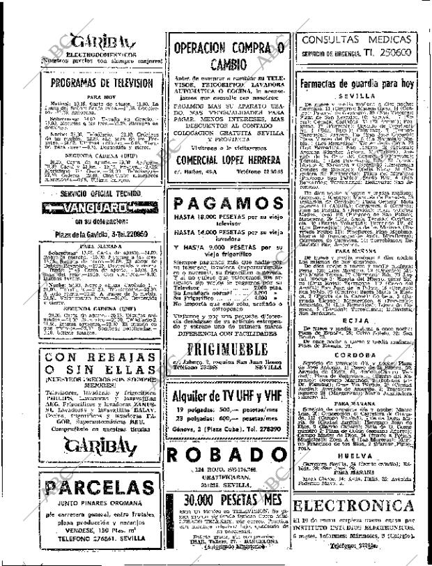 ABC SEVILLA 09-01-1972 página 62