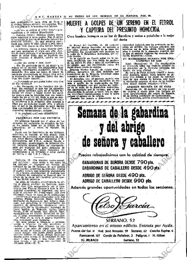 ABC MADRID 11-01-1972 página 29