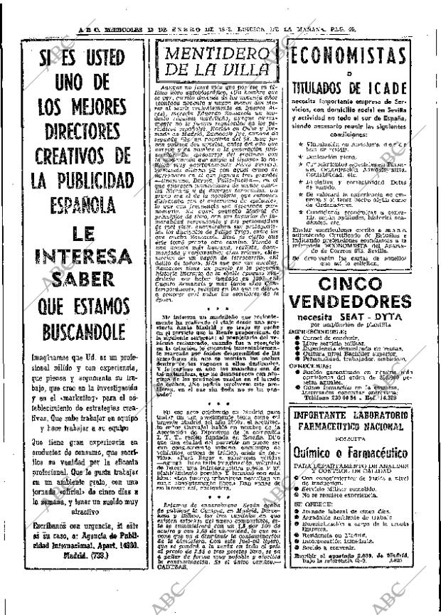 ABC MADRID 12-01-1972 página 40