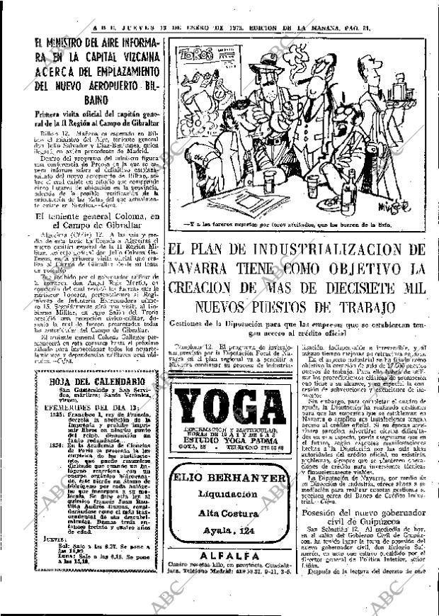 ABC MADRID 13-01-1972 página 31