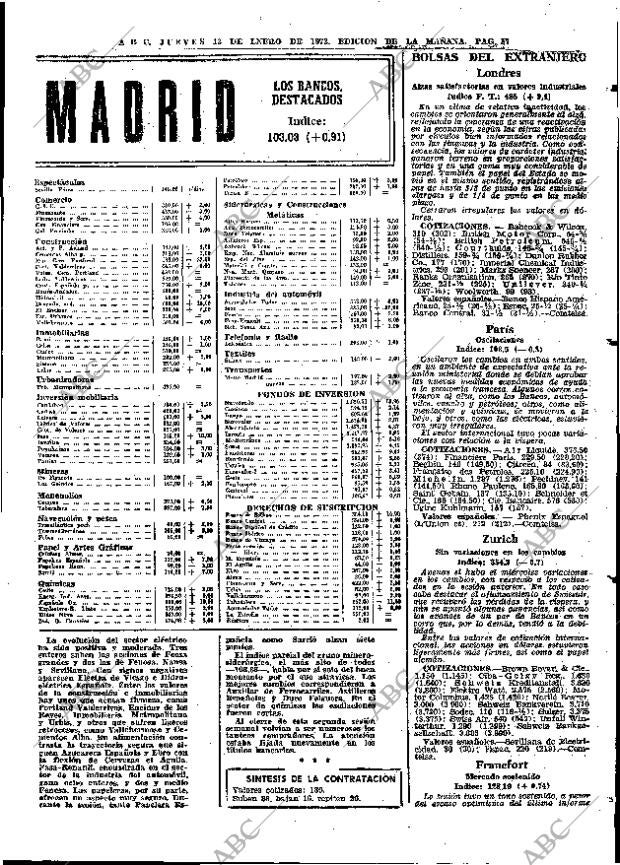 ABC MADRID 13-01-1972 página 57