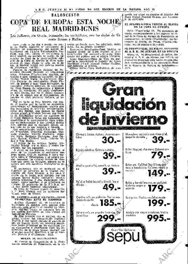 ABC MADRID 13-01-1972 página 65