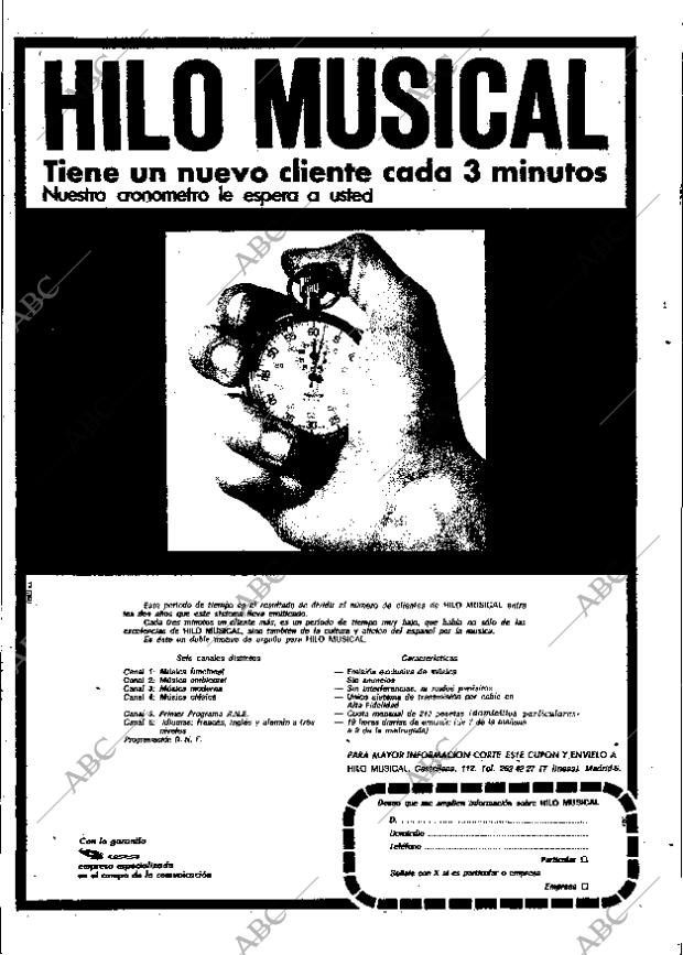 ABC MADRID 14-01-1972 página 104