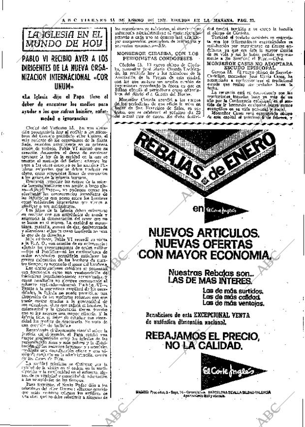 ABC MADRID 14-01-1972 página 27