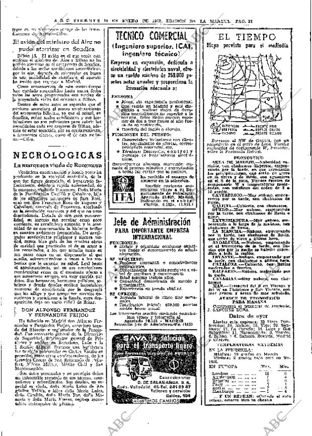 ABC MADRID 14-01-1972 página 34