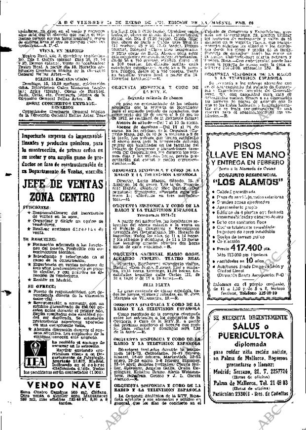 ABC MADRID 14-01-1972 página 66