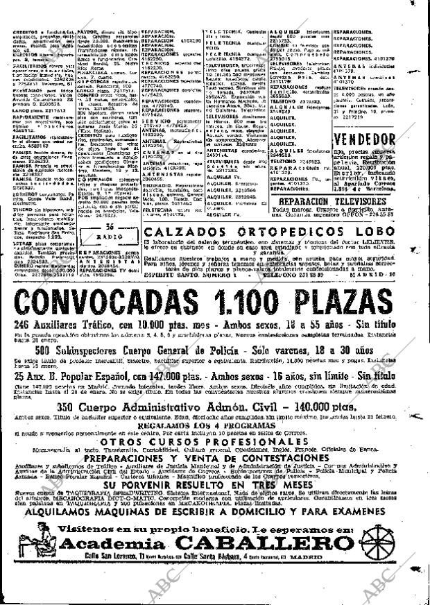 ABC MADRID 16-01-1972 página 105