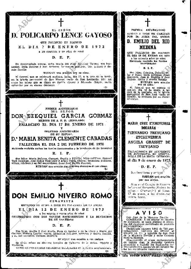 ABC MADRID 16-01-1972 página 107