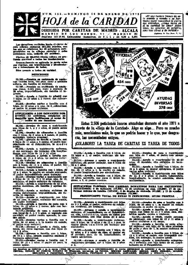 ABC MADRID 16-01-1972 página 11