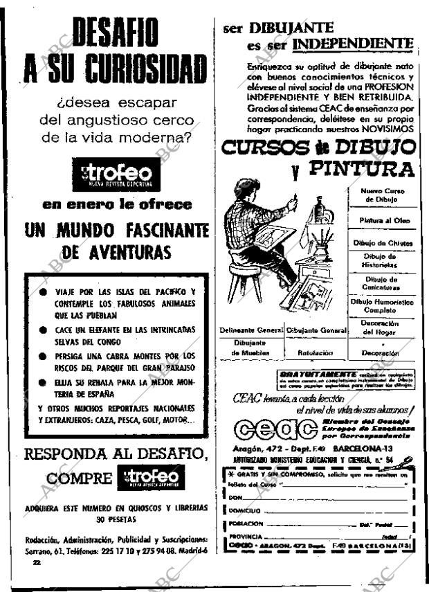 ABC MADRID 16-01-1972 página 150