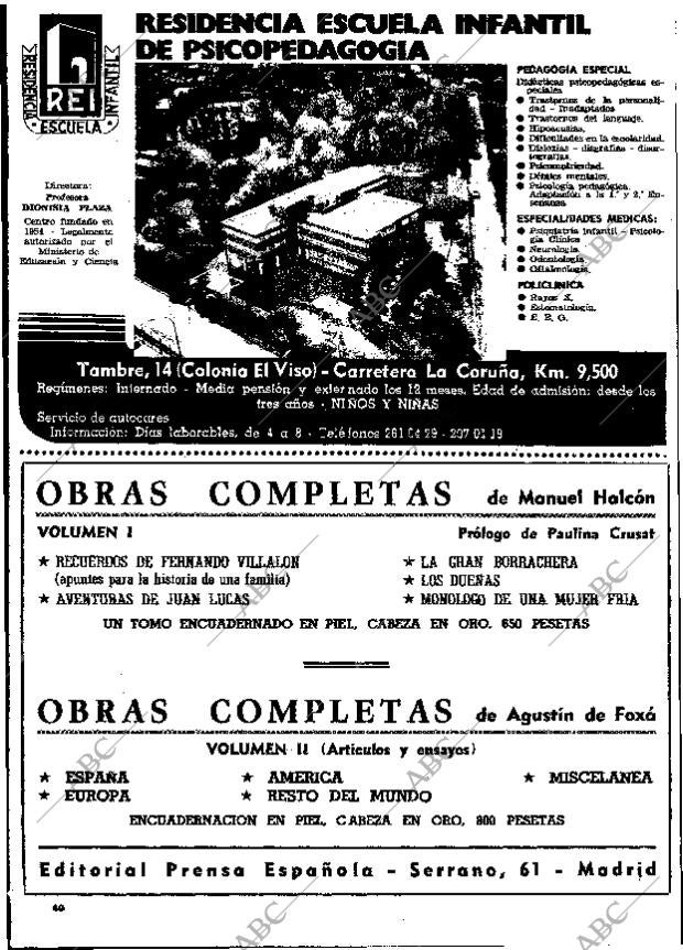 ABC MADRID 16-01-1972 página 168
