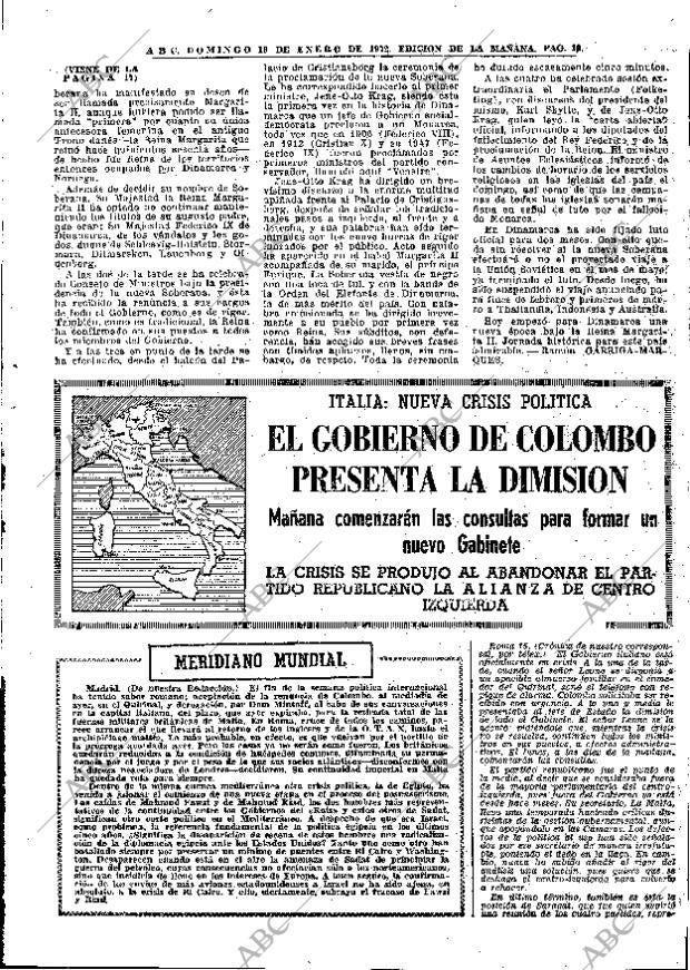 ABC MADRID 16-01-1972 página 19