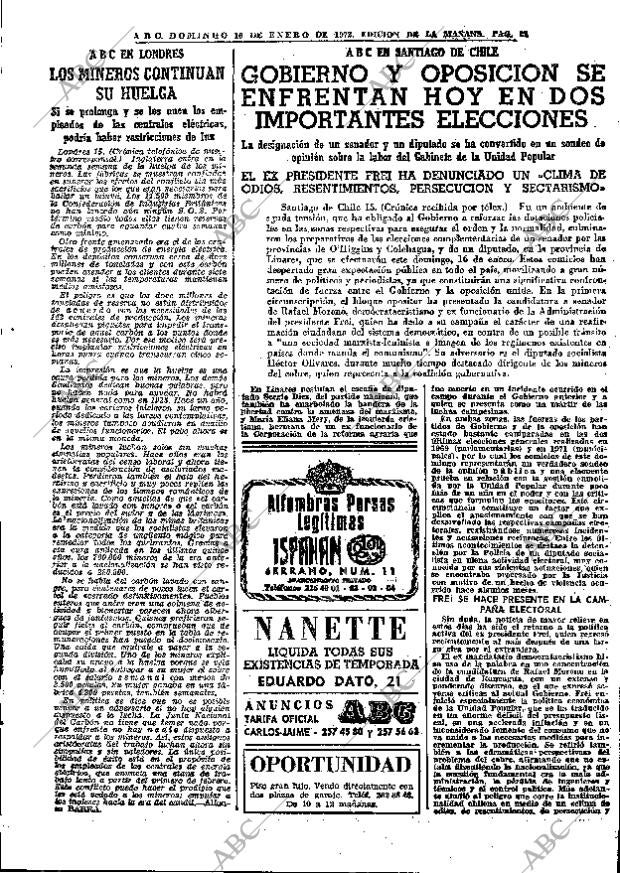 ABC MADRID 16-01-1972 página 21