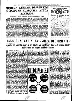 ABC MADRID 16-01-1972 página 23