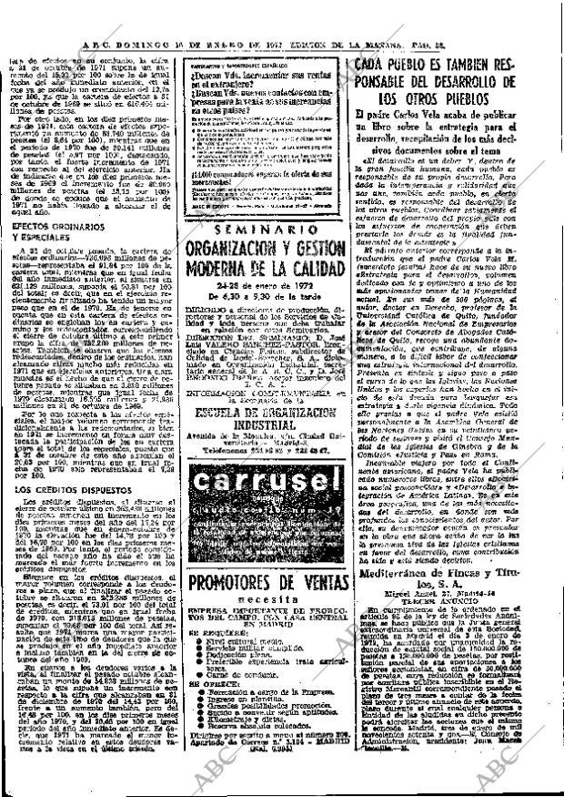 ABC MADRID 16-01-1972 página 58