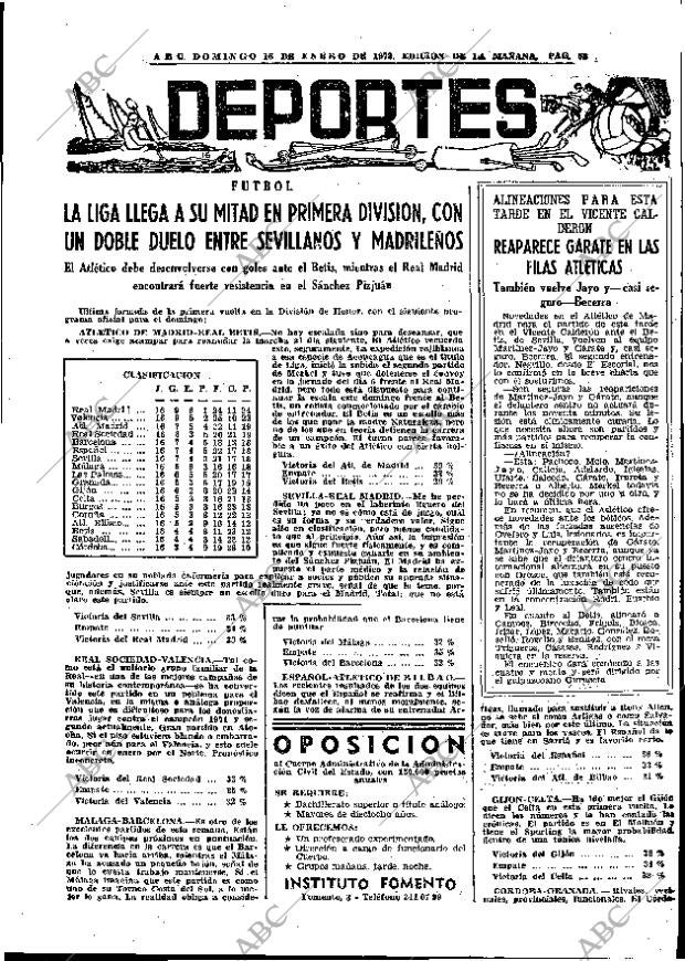 ABC MADRID 16-01-1972 página 63