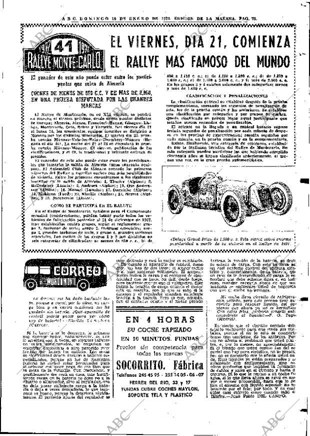 ABC MADRID 16-01-1972 página 75