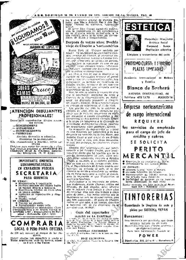 ABC MADRID 16-01-1972 página 80