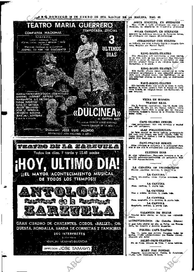 ABC MADRID 16-01-1972 página 82