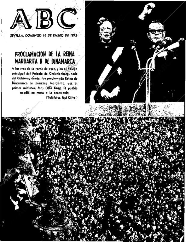 ABC SEVILLA 16-01-1972 página 1