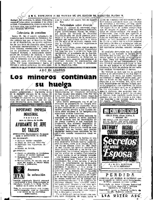 ABC SEVILLA 16-01-1972 página 14