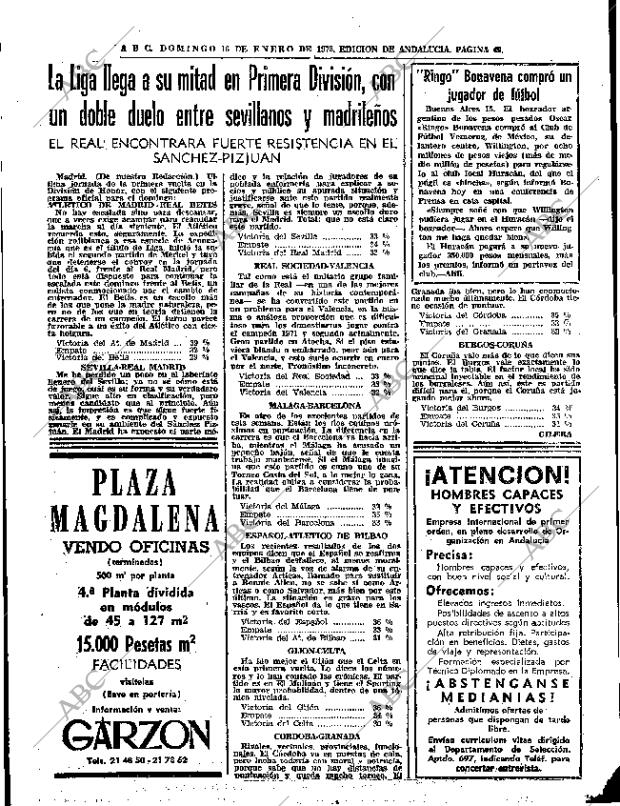 ABC SEVILLA 16-01-1972 página 41