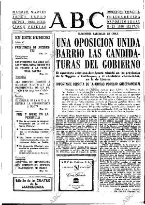 ABC MADRID 18-01-1972 página 13