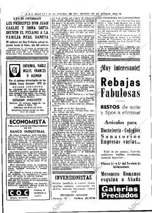 ABC MADRID 18-01-1972 página 16