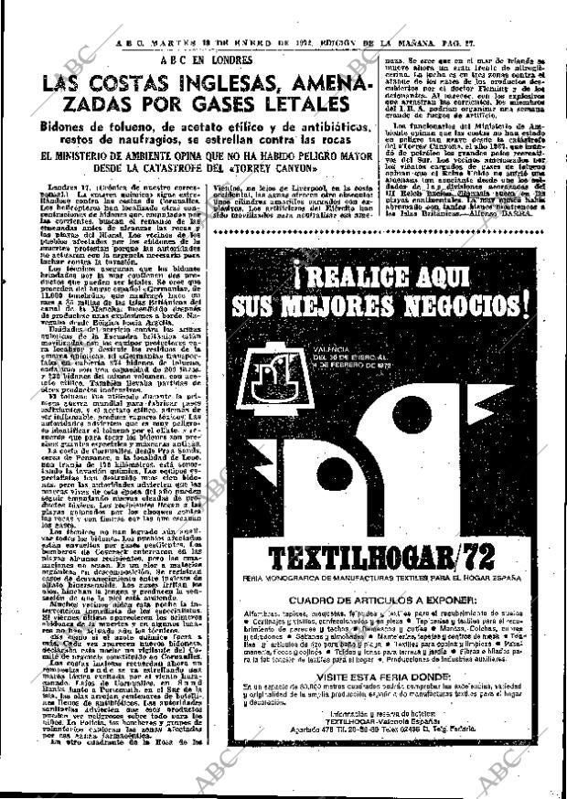 ABC MADRID 18-01-1972 página 27