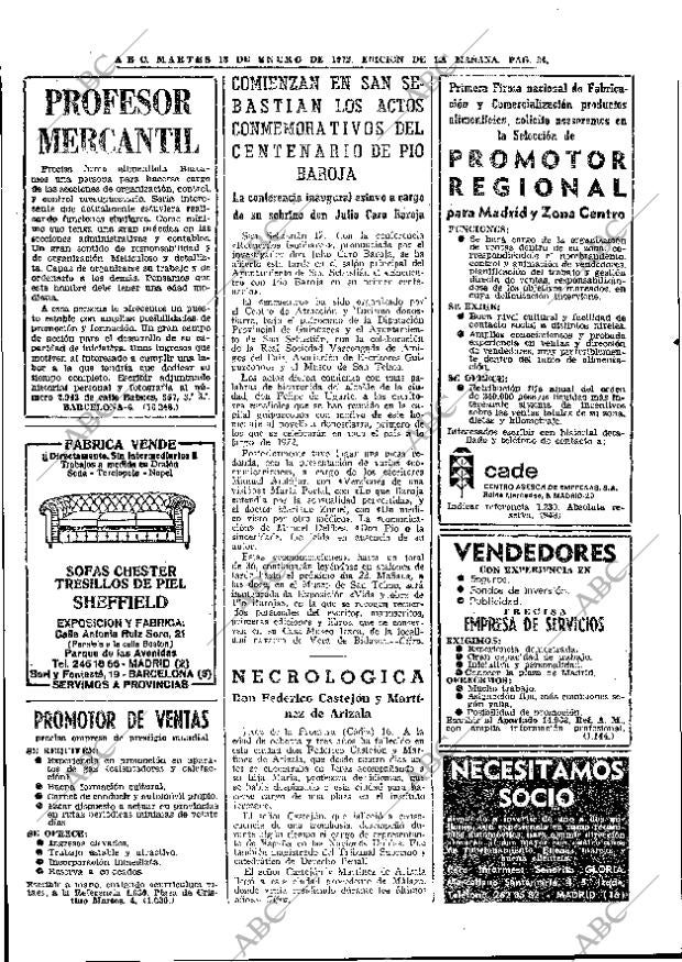 ABC MADRID 18-01-1972 página 34