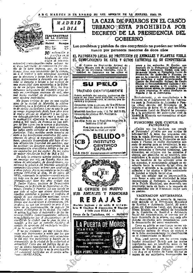 ABC MADRID 18-01-1972 página 39