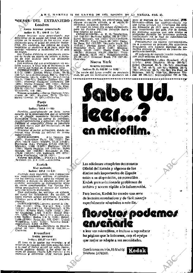 ABC MADRID 18-01-1972 página 55