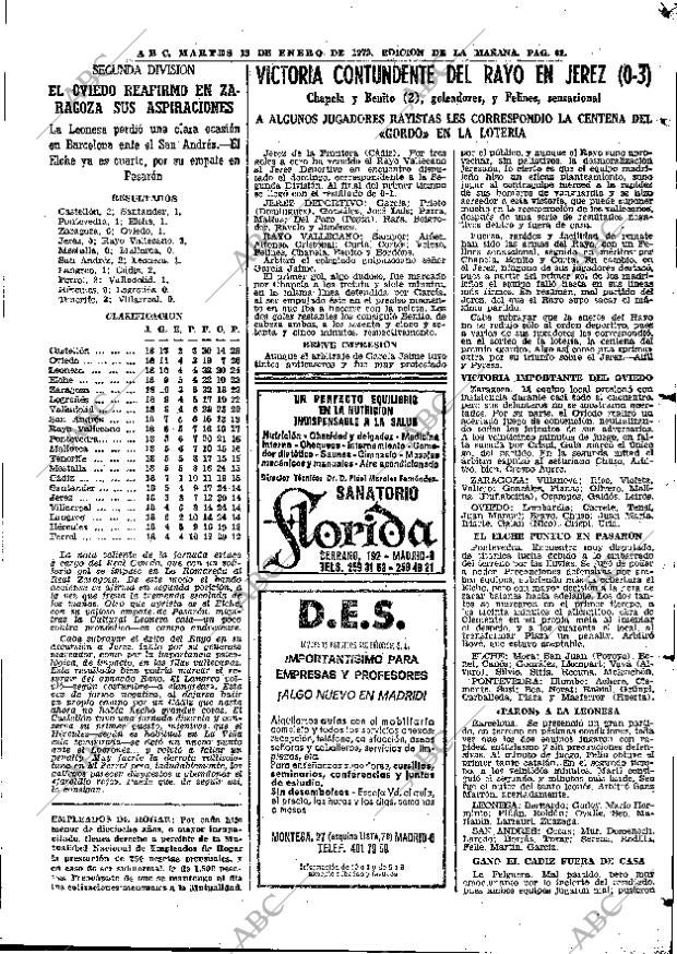 ABC MADRID 18-01-1972 página 61