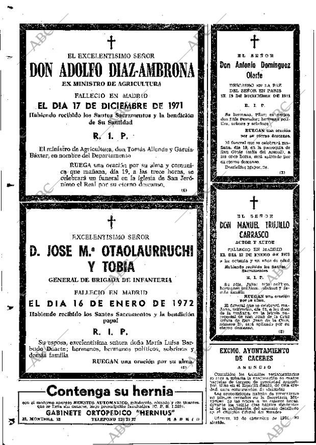 ABC MADRID 18-01-1972 página 94