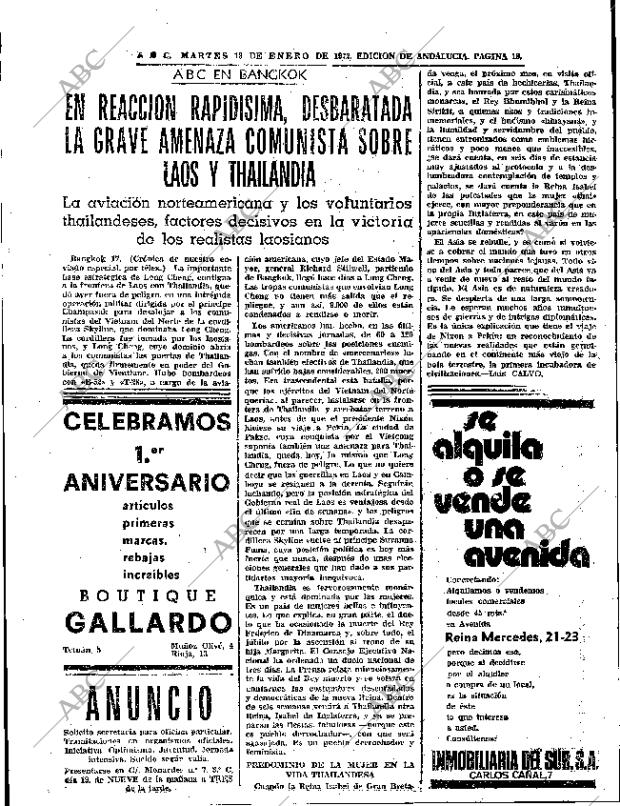 ABC SEVILLA 18-01-1972 página 19