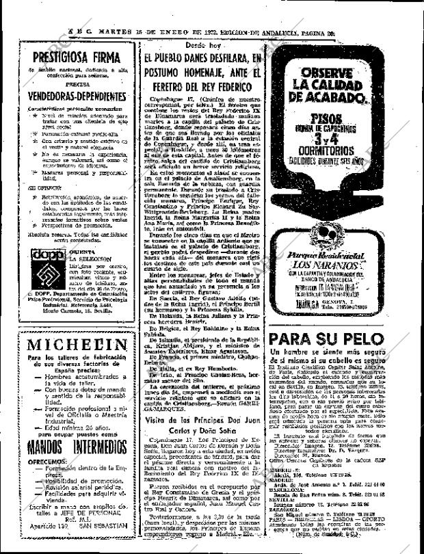 ABC SEVILLA 18-01-1972 página 20