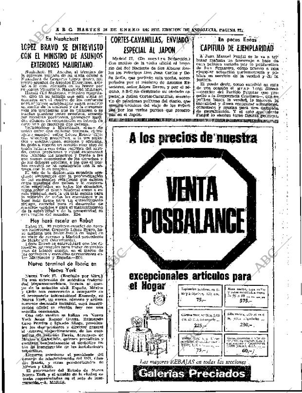 ABC SEVILLA 18-01-1972 página 21