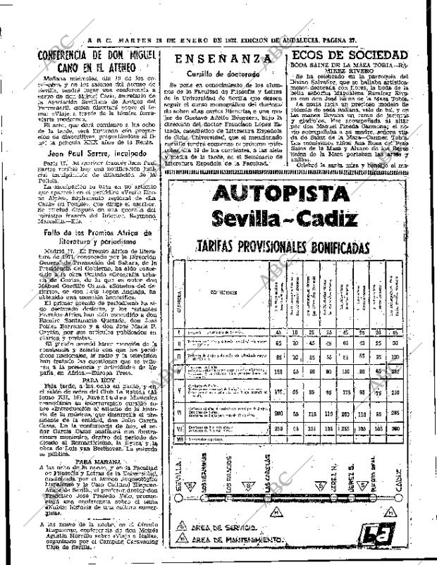 ABC SEVILLA 18-01-1972 página 37