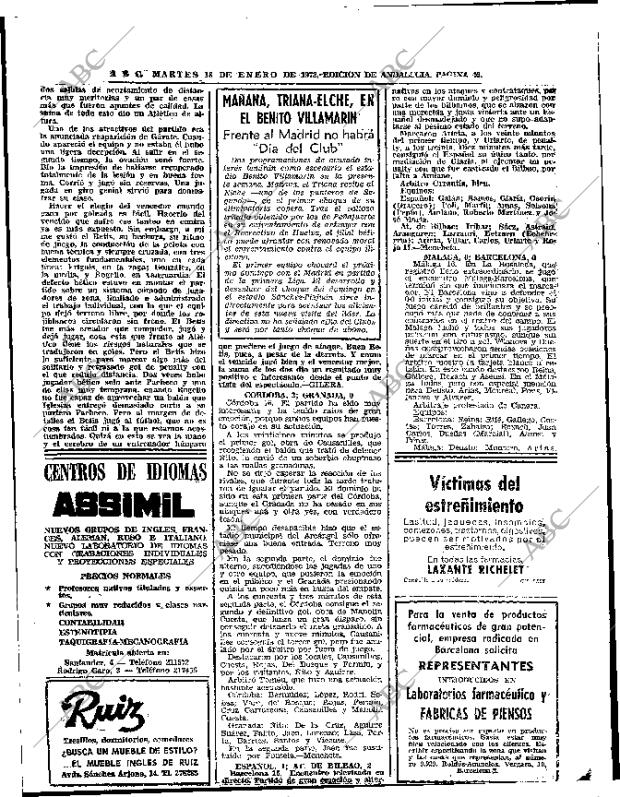 ABC SEVILLA 18-01-1972 página 46