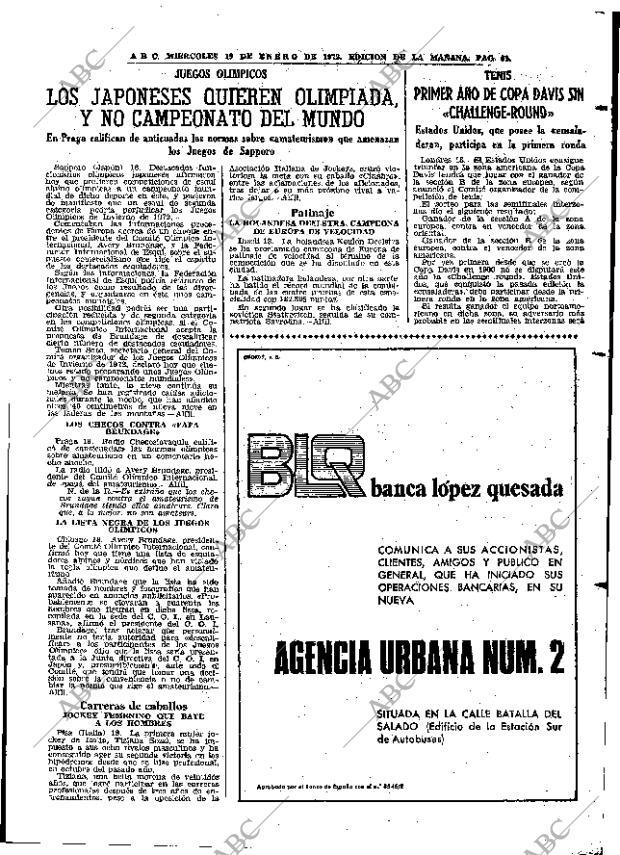 ABC MADRID 19-01-1972 página 61