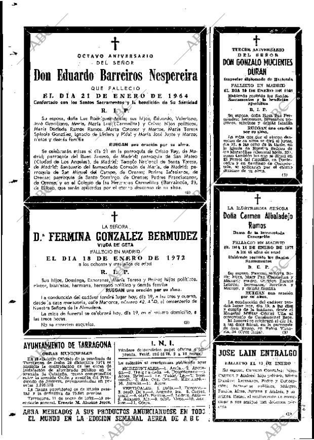 ABC MADRID 19-01-1972 página 96