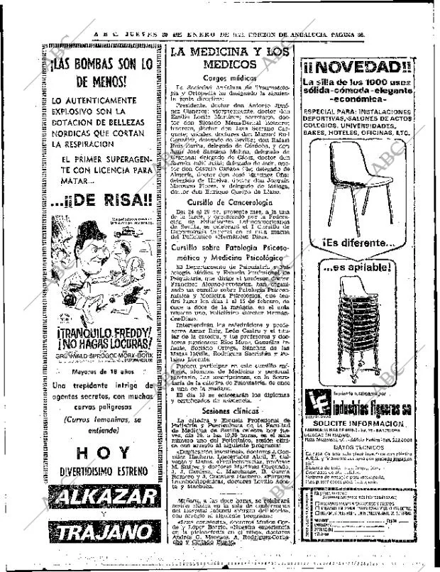 ABC SEVILLA 20-01-1972 página 36