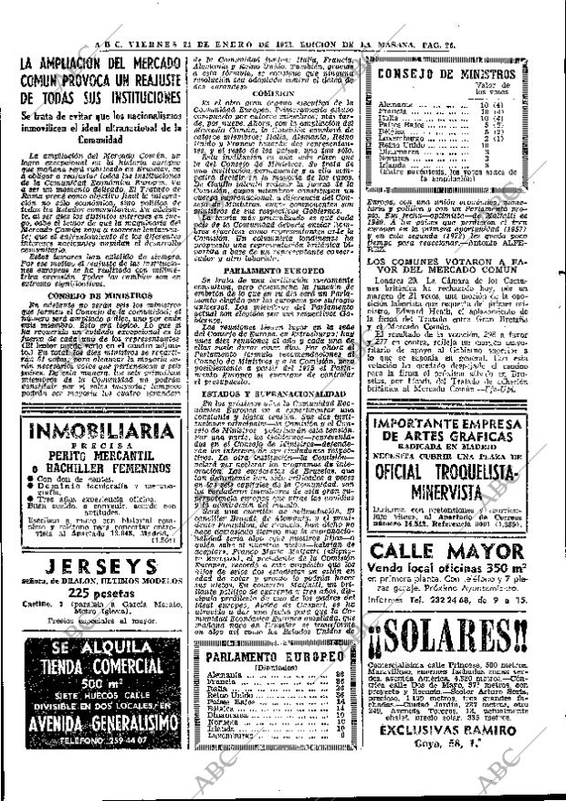 ABC MADRID 21-01-1972 página 26