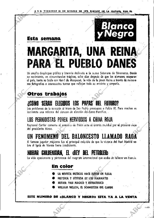 ABC MADRID 21-01-1972 página 33