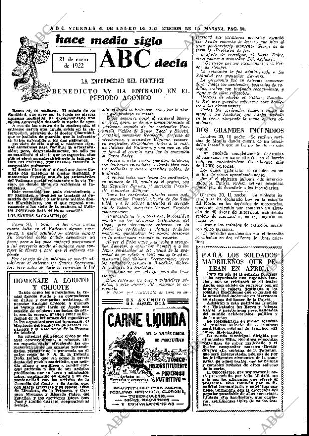 ABC MADRID 21-01-1972 página 50