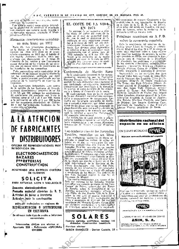 ABC MADRID 21-01-1972 página 56