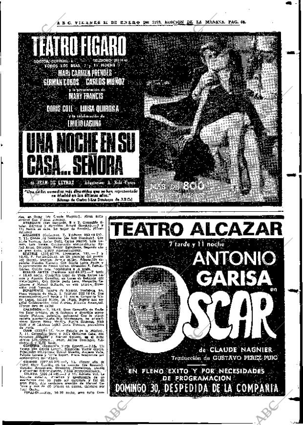 ABC MADRID 21-01-1972 página 69