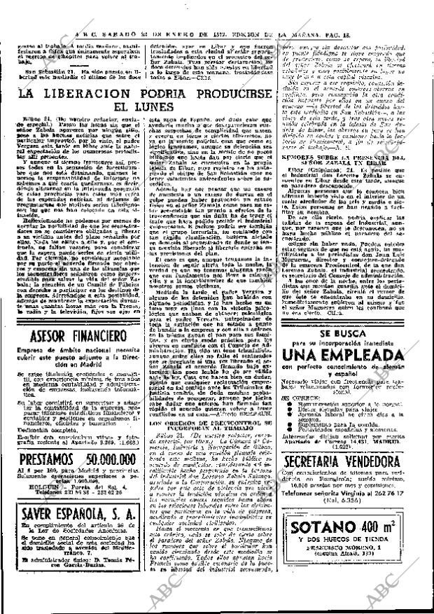 ABC MADRID 22-01-1972 página 18