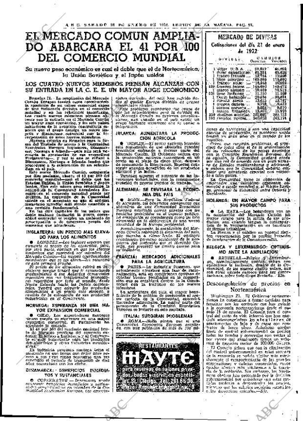 ABC MADRID 22-01-1972 página 57