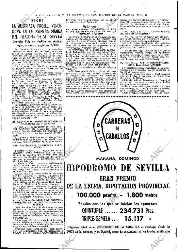 ABC MADRID 22-01-1972 página 63